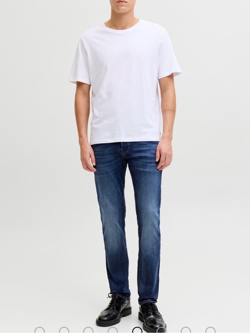 Jack & Jones Slim Fit Dark Blue Denim Jeans